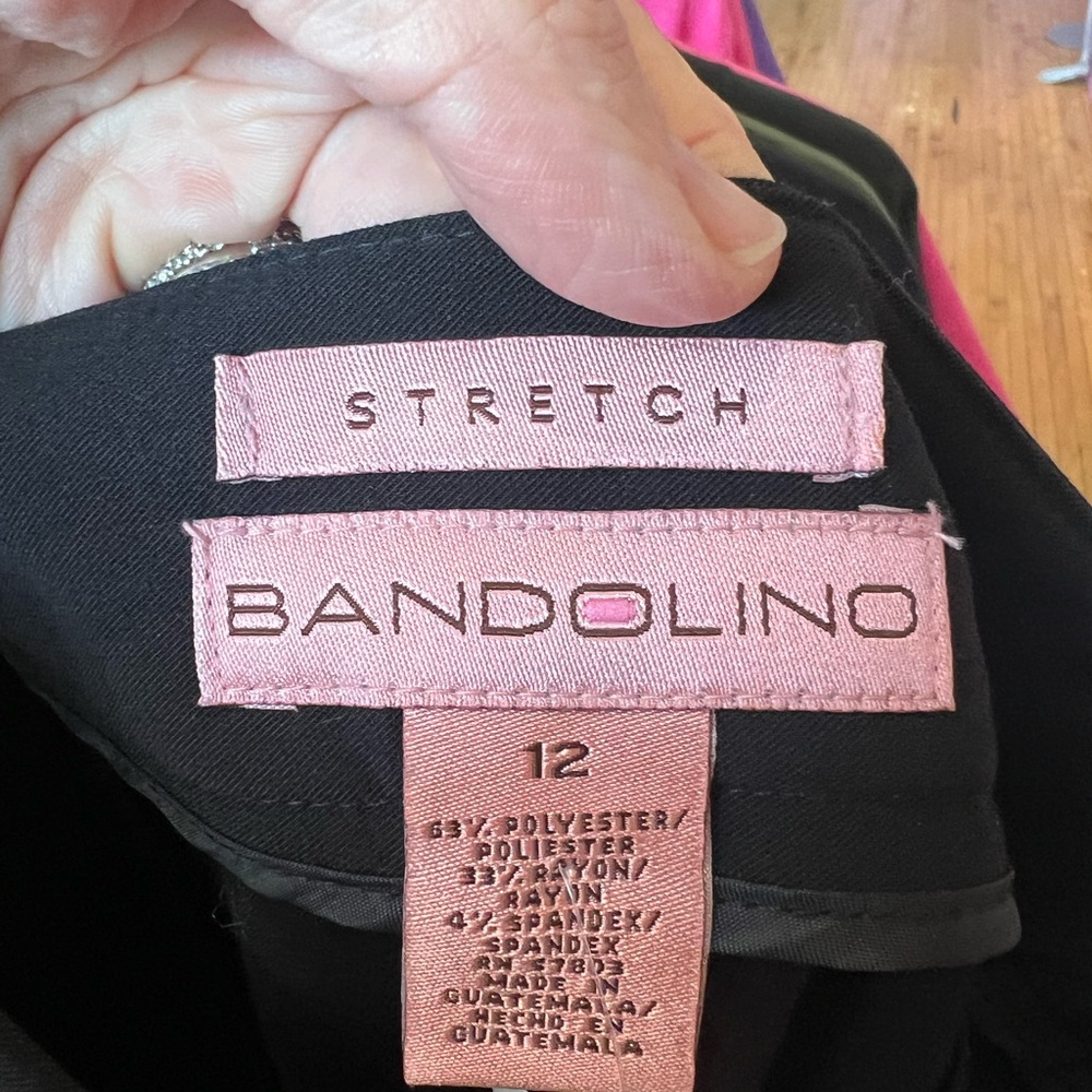 Bandolino Black A-Line Skirt - Picture 4 of 4